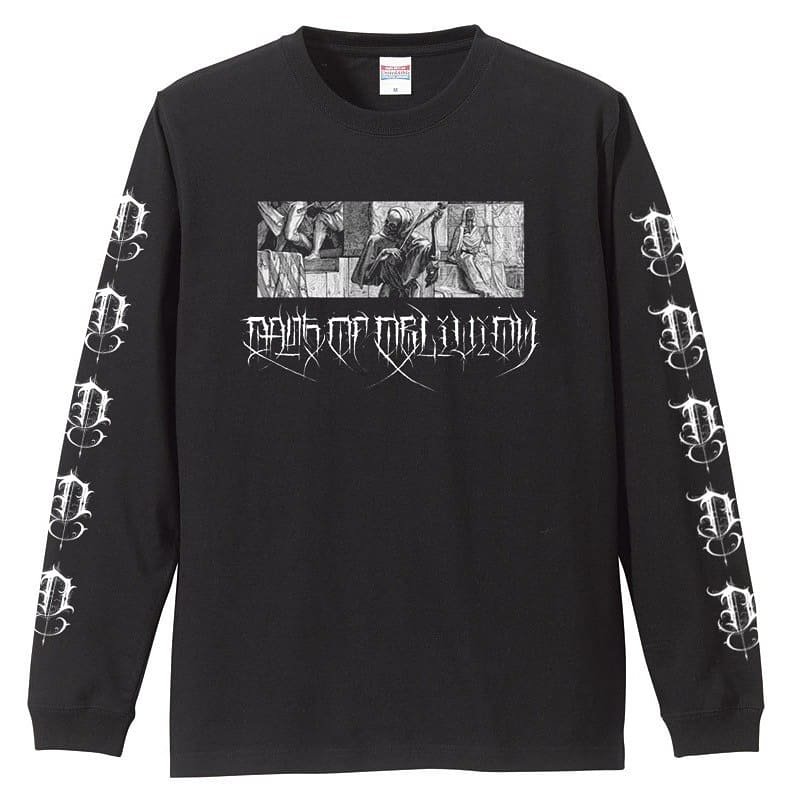DiabloArt's tweet image. #DaysOfOblivion ロンT
入荷～👍３５００円
２２日のLive当時は3000円で❗
サイズはS.M.L.XL
枚数はあんまり作ってないです
