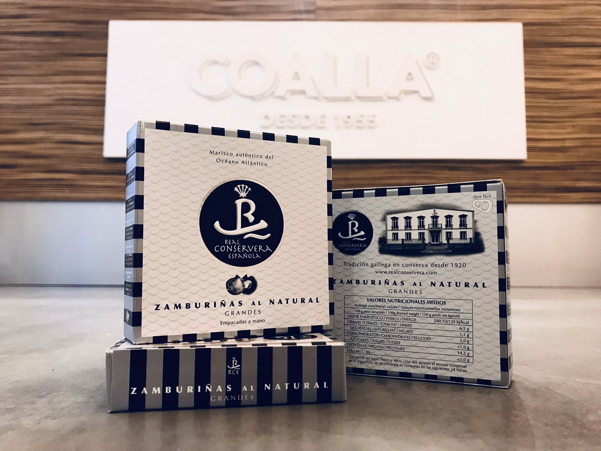Coalla (@coallagourmet) on Twitter photo Lo admitimos, con estas #zamburiñas nos conquistaron en cuanto abrimos la lata y vimos, además de su importante tamaño, una presentación exquisita👌🏽
El inicio de una buena amistad 🤝 <a href="/realconservera/">Real Conservera Española</a>
#realconserveraespañola #elyantar #galicia #asturias #regalagastronomía #coalla Lo admitimos, con estas #zamburiñas nos conquistaron en cuanto abrimos la lata y vimos, además de su importante tamaño, una presentación exquisita👌🏽
El inicio de una buena amistad 🤝 <a href="/realconservera/">Real Conservera Española</a>
#realconserveraespañola #elyantar #galicia #asturias #regalagastronomía #coalla