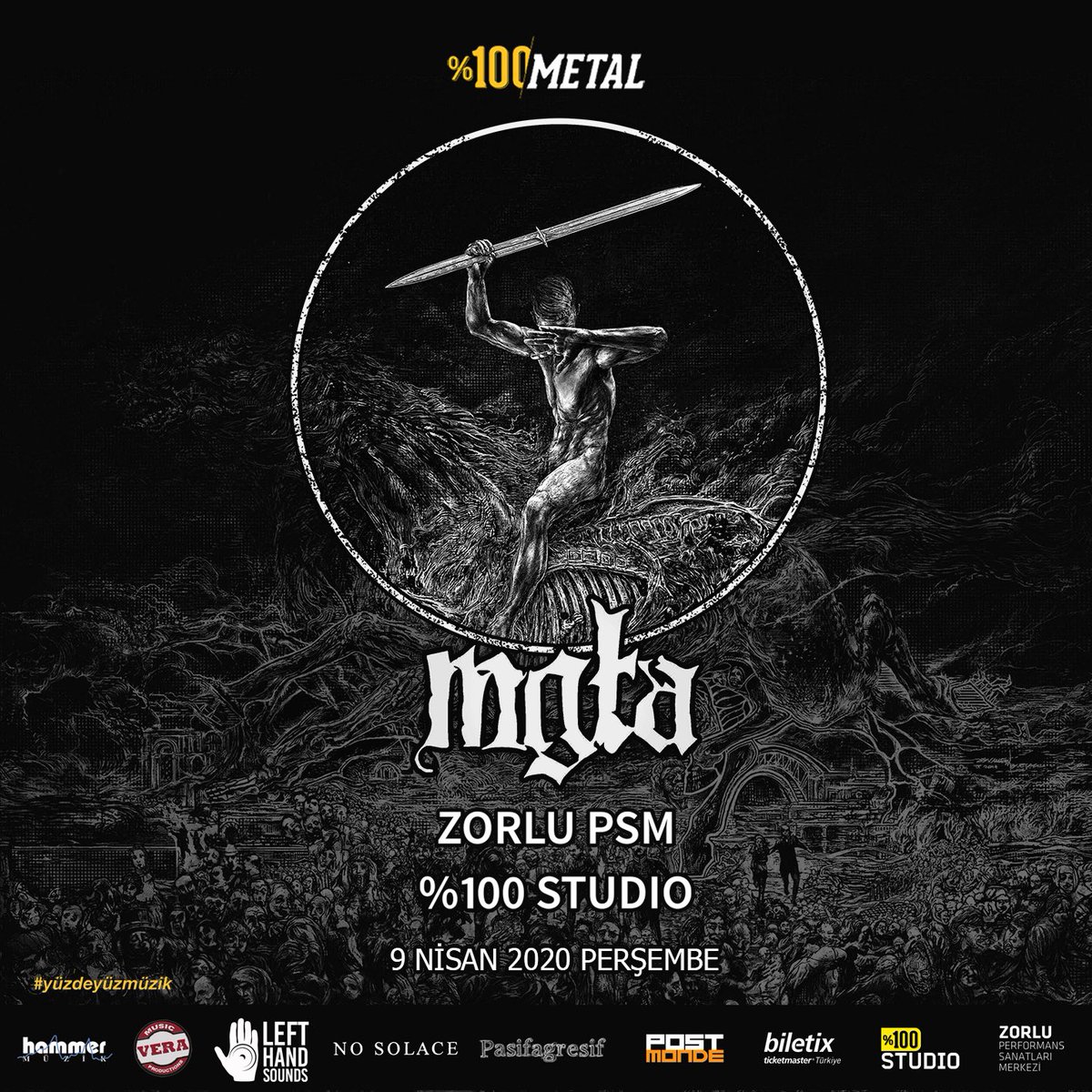 MetalTillDeathh's tweet photo. Polonyalı Black Metal grubu Mgła 9 Nisan 2020’de ülkemize geliyor. https://t.co/sEJWXM7U3l