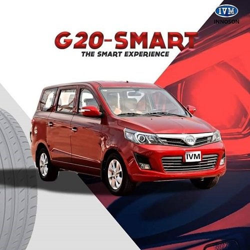 IVM G20 SmartThis is a mid-sized MPV that is a cross between an SUV and a sedan. With its 1.5L engine, it displays remarkable fuel-efficiency while carrying 7 persons in roomy comfort.