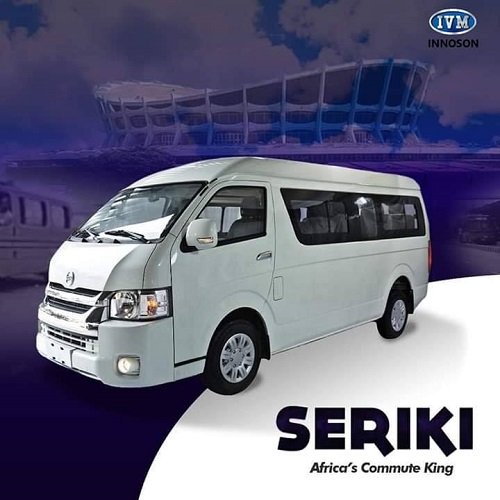 IVM SerkiIVM Serki is a bus that can serve as either passengers' mass transit or cargo haulage. It is fuel-efficient and durable when used on Nigerian roads.Prices have not been released for the IVM Serki and G20 Smart.