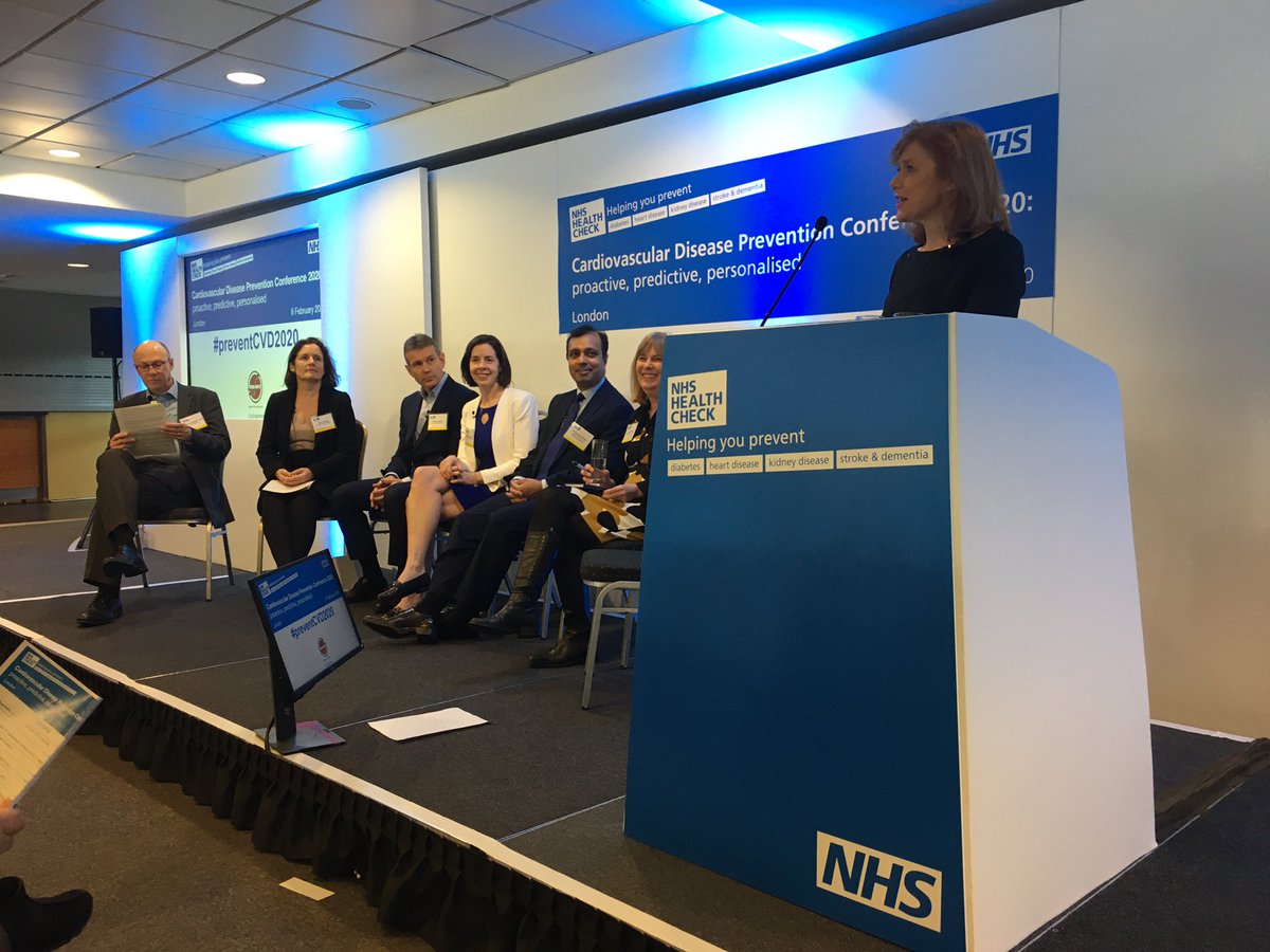 JamieWaterall's tweet photo. Our @PHE_uk #preventCVD2020 conference gets underway by @DrSarahJarvis challenging delegates that our job is not done in reducing premature death, ill health &amp; health inequalities from cardiovascular diseases. #SavingHeartsandMinds https://t.co/rNbT6dQ6jX