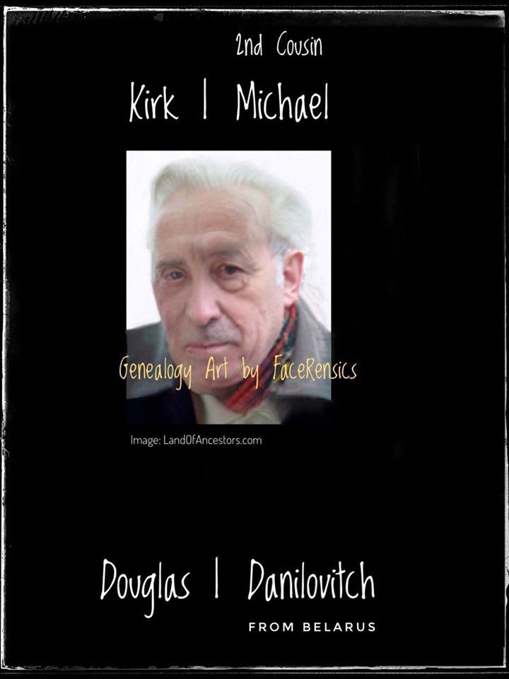 John_Mac_'s tweet photo. Not well known is #KirkDouglas had a Russian 2nd cousin from his father's Belarus home town. Michael Danilovitch was a spitting image of his Hollywood good looks. #KirkDouglasRIP https://t.co/ymwJduoKWW