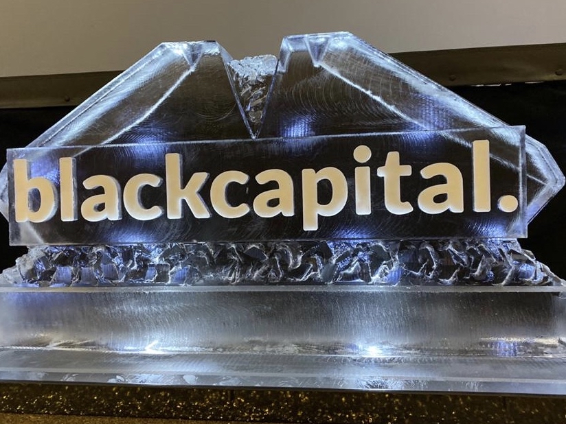 #corporate #logo #icesculpture #vodkaluge #bespoke #carver #ice #event #planner #funkyice #party #nationwide