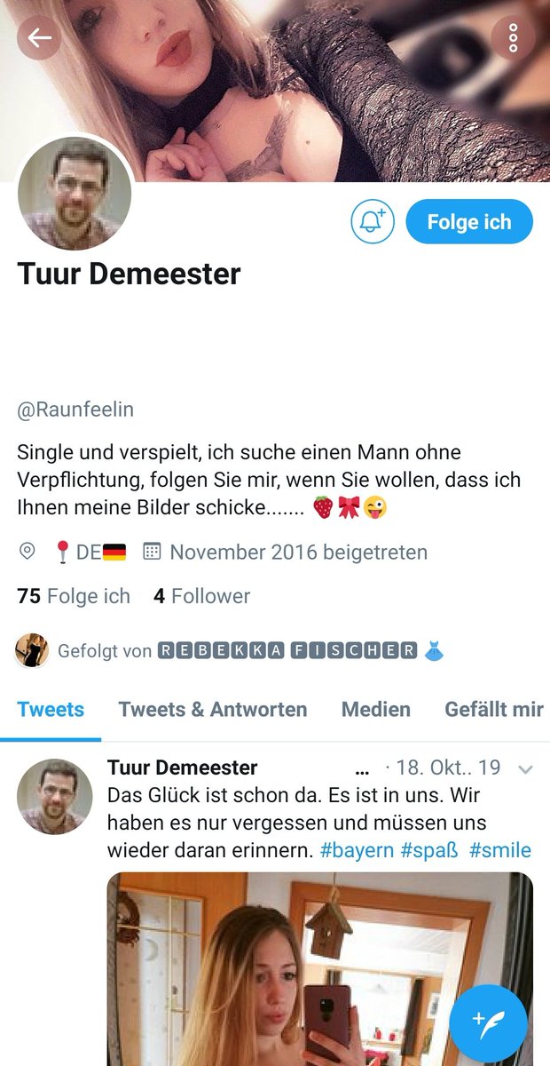 HWatchbot's tweet image. Wow. This is weird!

Aber jede von meinen Damen darf das Leben leben, das ihm halt so gefällt!