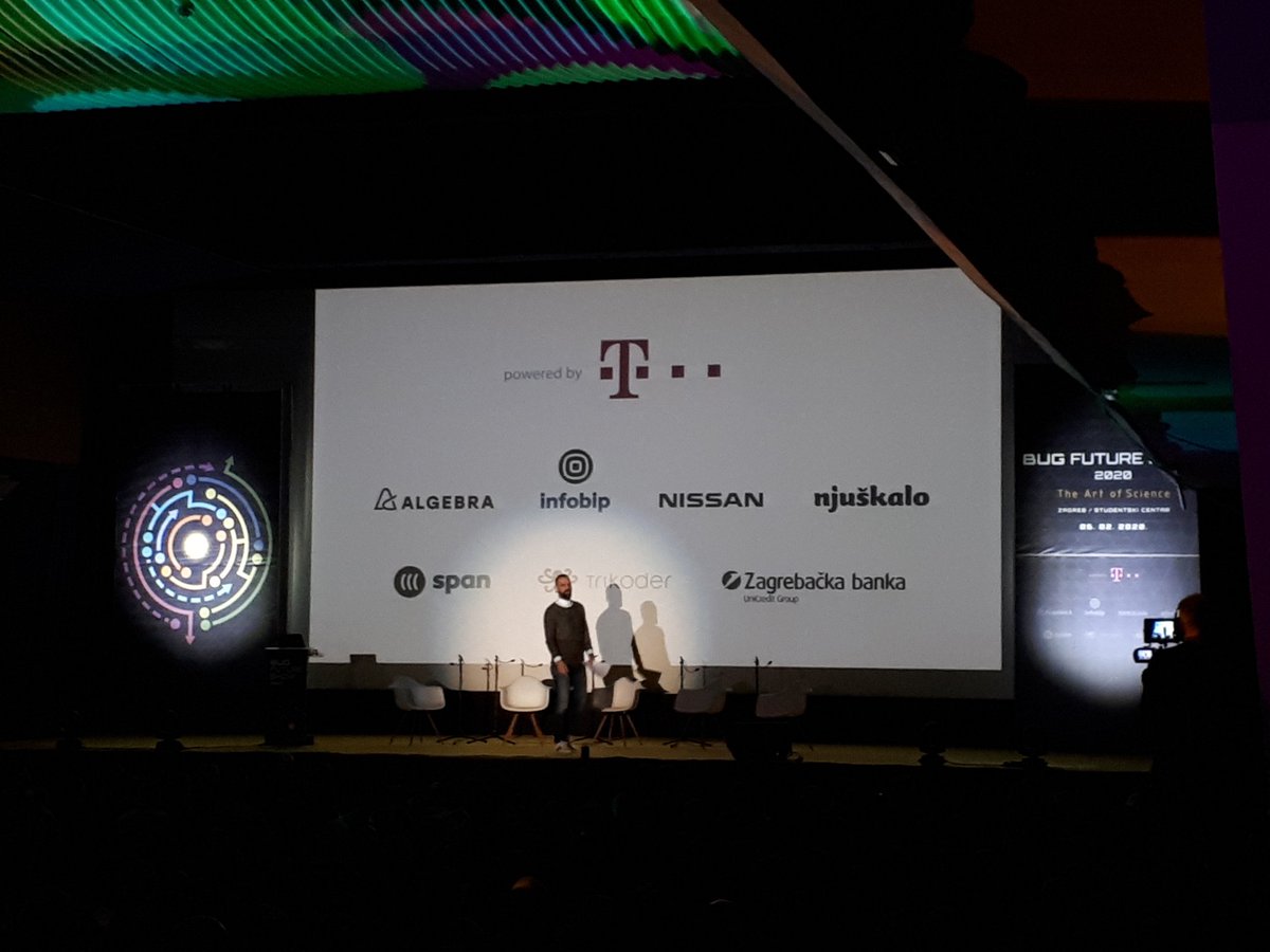 zabaINFO's tweet photo. Počeo najveći do sada #BugFutureShow! Očekuju nas predavanja, paneli, radionice i zabava na dva stagea zagrebačkog SC-a. @bugonline
📌#BFS2020 https://t.co/9BzhwIWH1W