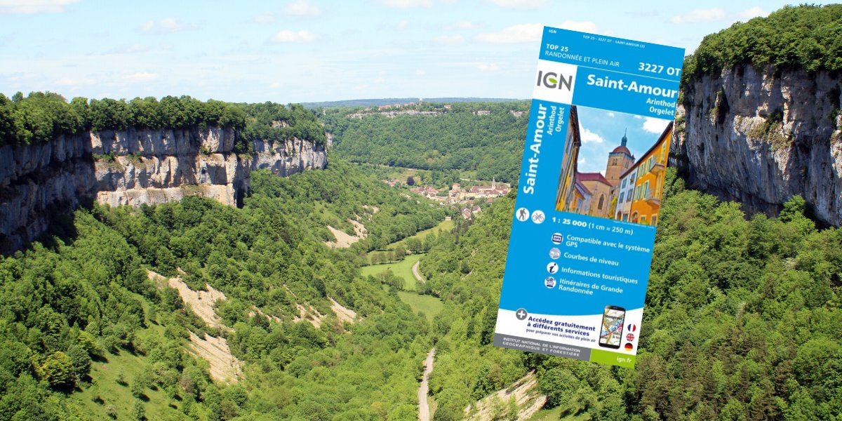Avis aux amoureux des #cartes, pour la #SaintValentin, offrez la carte de Saint-Amour et ses alentours 👉bit.ly/37WUwhb 

Et pour les plus passionnés de #rando, découvrez les parcours autour de Saint-Amour 👉 bit.ly/31nfP9l