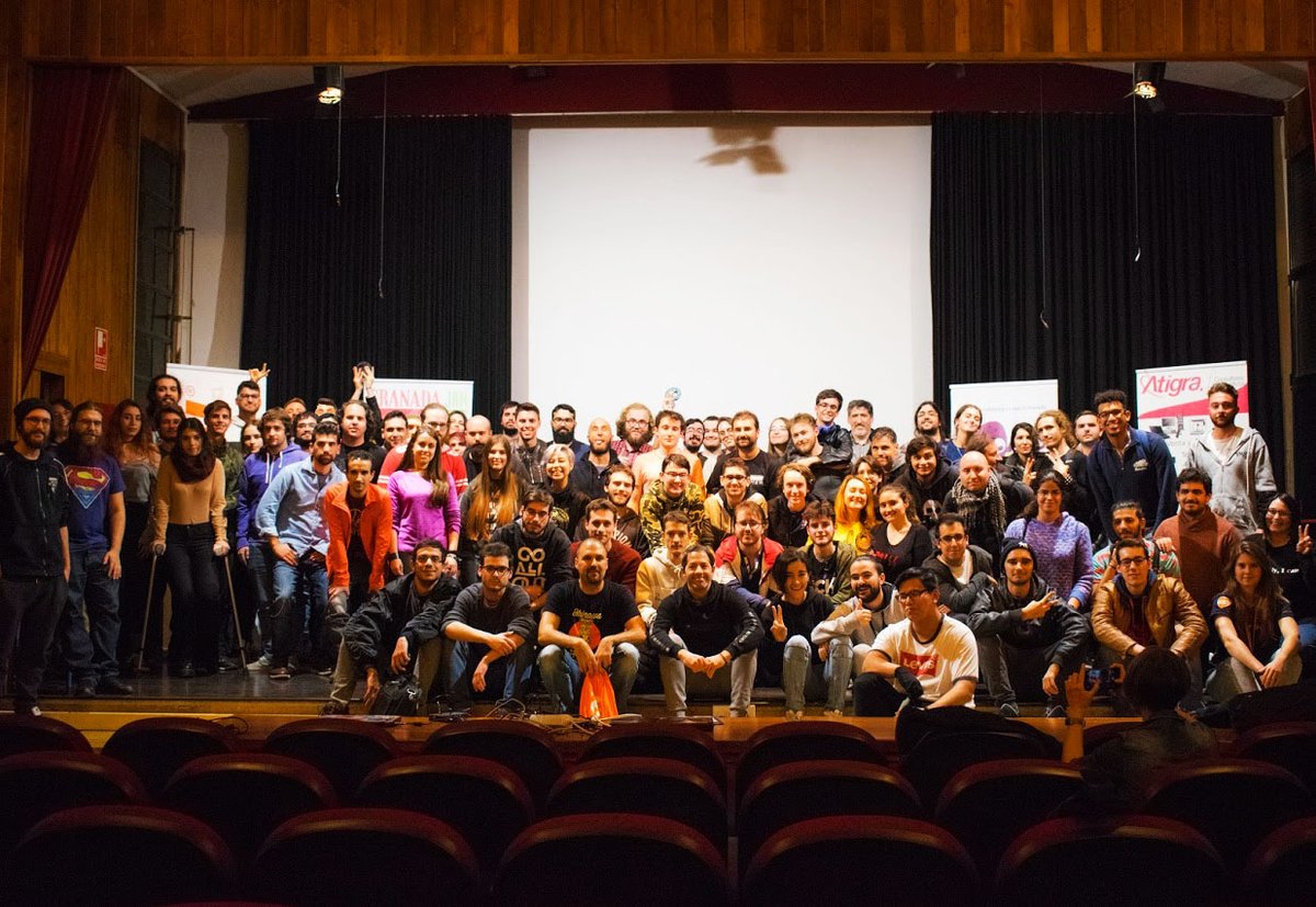 El periódico IDEAL  de Granada le ha dedicado un bonito artículo a la edición de la Global Game Jam de este año! Mucha gente elegante haciendo juegos!  en-clase.ideal.es/2020/02/06/el-…  #GGJ2020 #globalgamejam2020