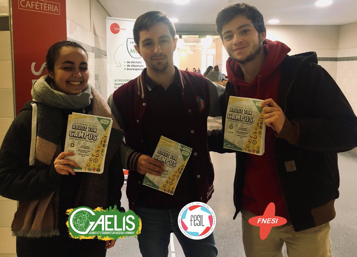 La_FESIL's tweet photo. #bougeTonCampus | Ce jeudi 6 Février les #ESI se mobilisent pour les #ElectionsCentrales de @UnivLyon1 !
A quand le droit de vote pour les #ESI ?
Merci à ce réseau fort de @La_FAGE qui se mobilise pour tous.tes les étudiant.e.s de @UnivLyon1 ! https://t.co/z4MuQQCxjy