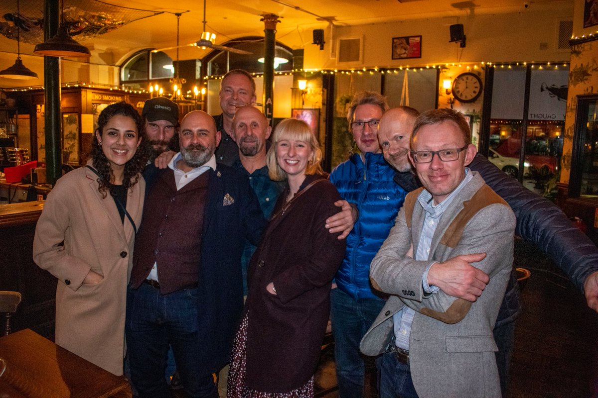 Had a great time at the Imperial War Museum <a href="/I_W_M/">Imperial War Museums</a> for the launch of #WarbirdWorkshop. 
Our brand new series starts in March on <a href="/YesterdayTweets/">U&Yesterday</a>. Thanks <a href="/UKTVPress/">UKTV Press Office</a> for a great night!