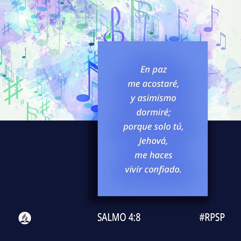 Pr_JaimePerez's tweet photo. Lee #Sal4|
La confianza, la esperanza y fe en Dios nos fortalecen cada instante y nos dan paz aun en medio de cualquier tormenta de la vida.
¡Grande es nuestro Señor!
“En paz me acostaré y dormiré; porque sólo tú, oh Jehovah, me haces vivir seguro.” (4:8)
#PrimeroDios
#rpsp https://t.co/bQUQtGO1vA