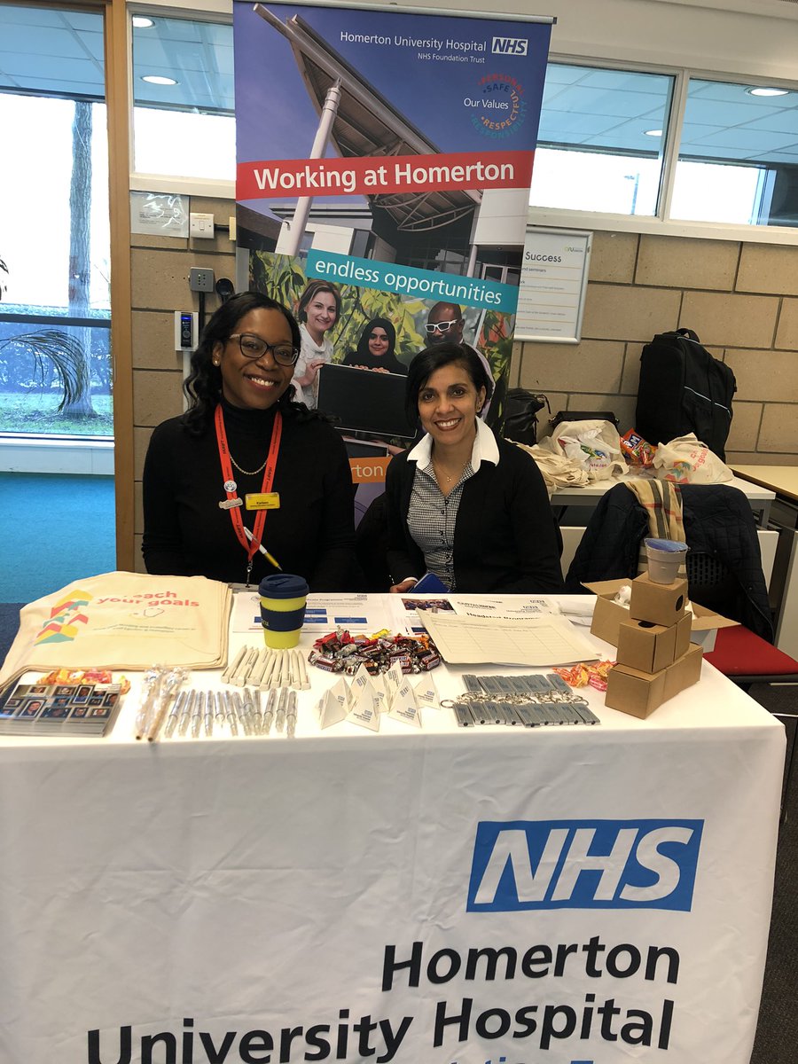 HomertonNursing's tweet photo. Our smiley faces of Homerton attending the @AngliaRuskin open day today. Do you want to work in a pathway to excellence trust? Please come and see us 😁 #YearoftheNurseandMidwife #teamhomerton https://t.co/Vr47Ec0vzk