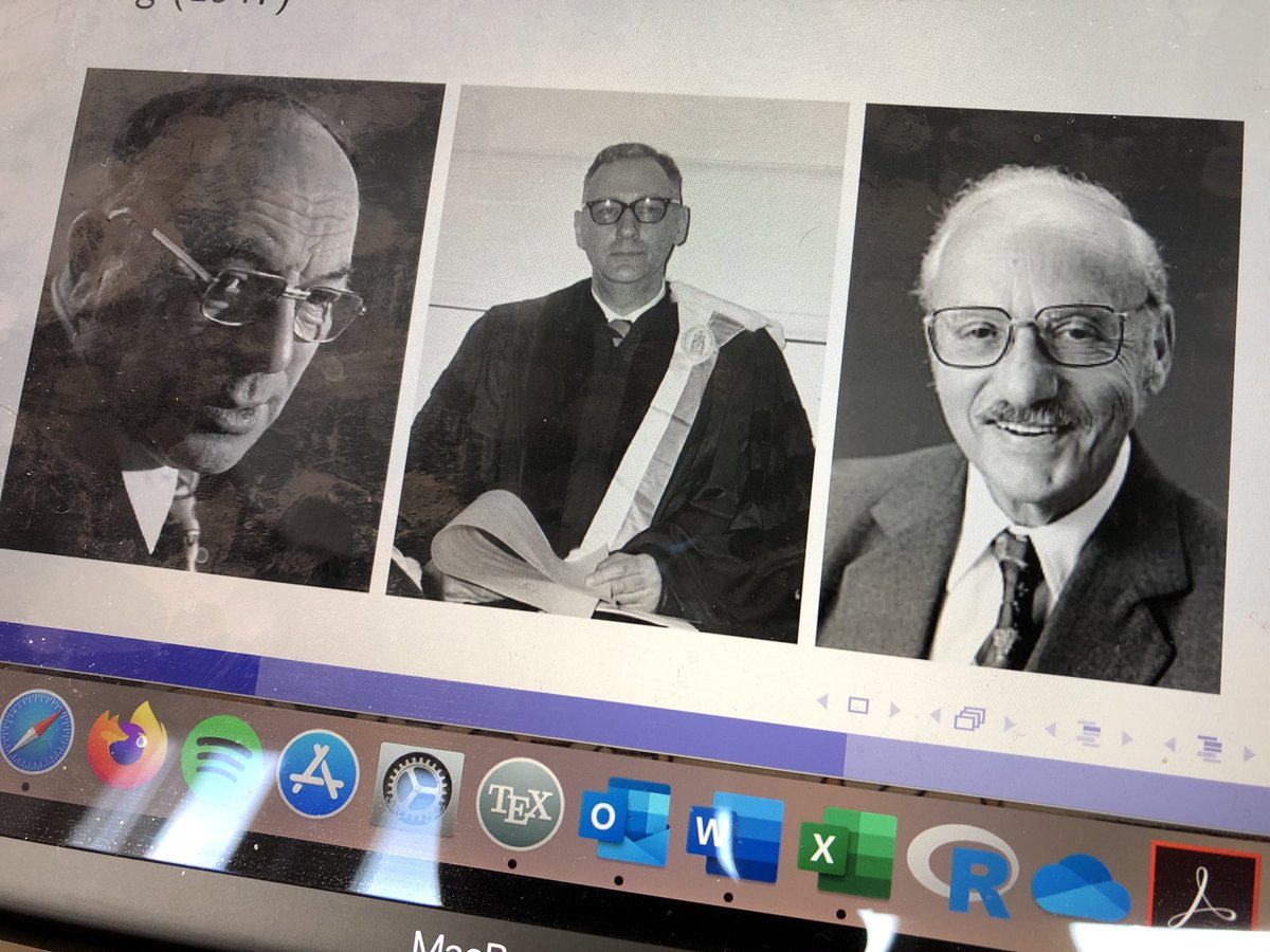 DoloresRomeroM's tweet image. Looking forward to my #mathopt class today at ⁦
@CBScph⁩! Giving credit to big names in our field! Kantorovich, Koopmans, Dantzig... Nobel Prize winners included! @CBS_ECON #loveteaching #Iovelearning