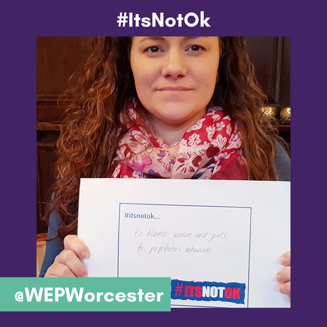 wepworcester's tweet photo. It's #SexualViolenceAwarenessWeek.
Our members & supporters say #tsNotOK to blame women and girls for perpetrators behaviours
In 2015 @sarahksilverman wrote these 10 Rape Prevention Tips
https://t.co/oPSlJp2ajq #stillvalid #itsnotok2020 @WMRSASC @WEP_UK https://t.co/LdeB1Lnsmp