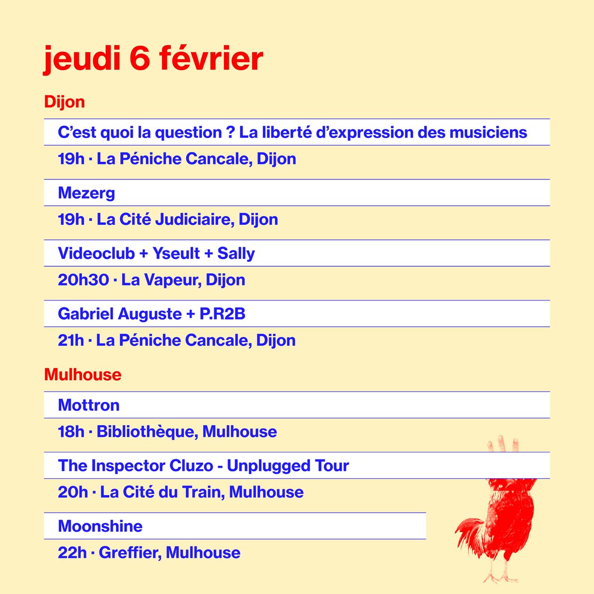 ✨ OK les amis, voilà programme du jeudi pour réchauffer vos petits coeurs. #generiq2020