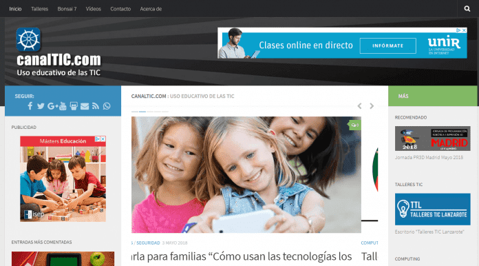 Mblascosanchez's tweet photo. Interesante blog enfocado a los posibles usos educativos de las TIC ➡️ https://t.co/GQYUyiK2II @fernandoposada @Nebrija @aperezescoda #propuestasTICgrupoB #innovacióneducativa 📱🔍💡 https://t.co/4H5gBPJg3k