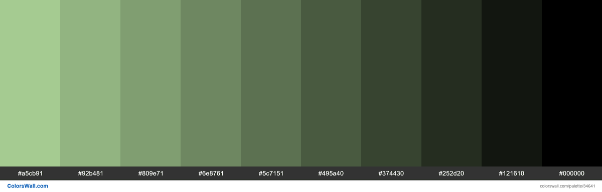 colorswall on X: Shades XKCD Color light grey green #b7e1a1 hex