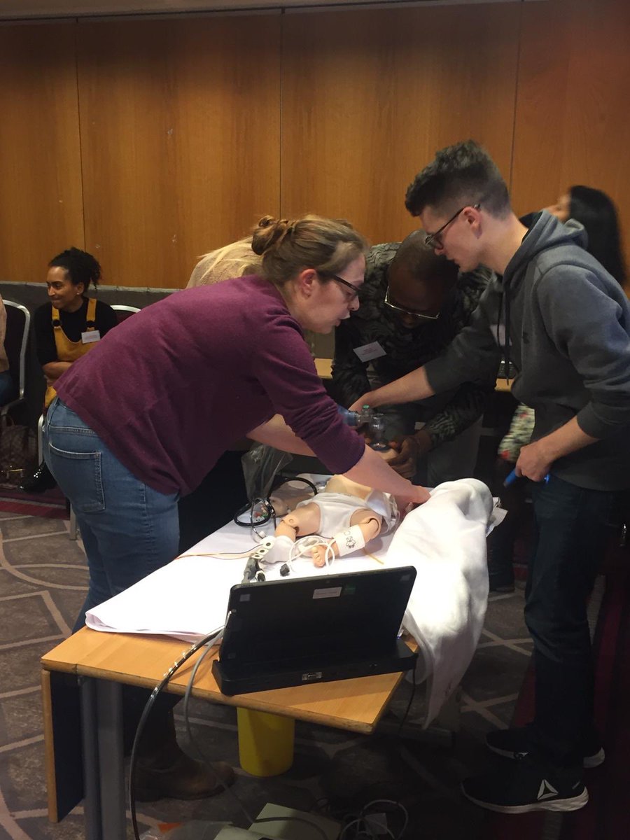KIDSNTS's tweet photo. More from yesterday’s #Stabilisationday collapsed baby simulation #differentialdiagnosis #paedsrocks #pedsicu @BCH_CPADS @PICU_BCH @WFPICCS #humanfactors #debriefing @Laerdal_UK @Dilanee1 @drzaf_pic @cooperella @kackmac @Lou_Kelly_ @powellina https://t.co/9VdJzYTIZ0