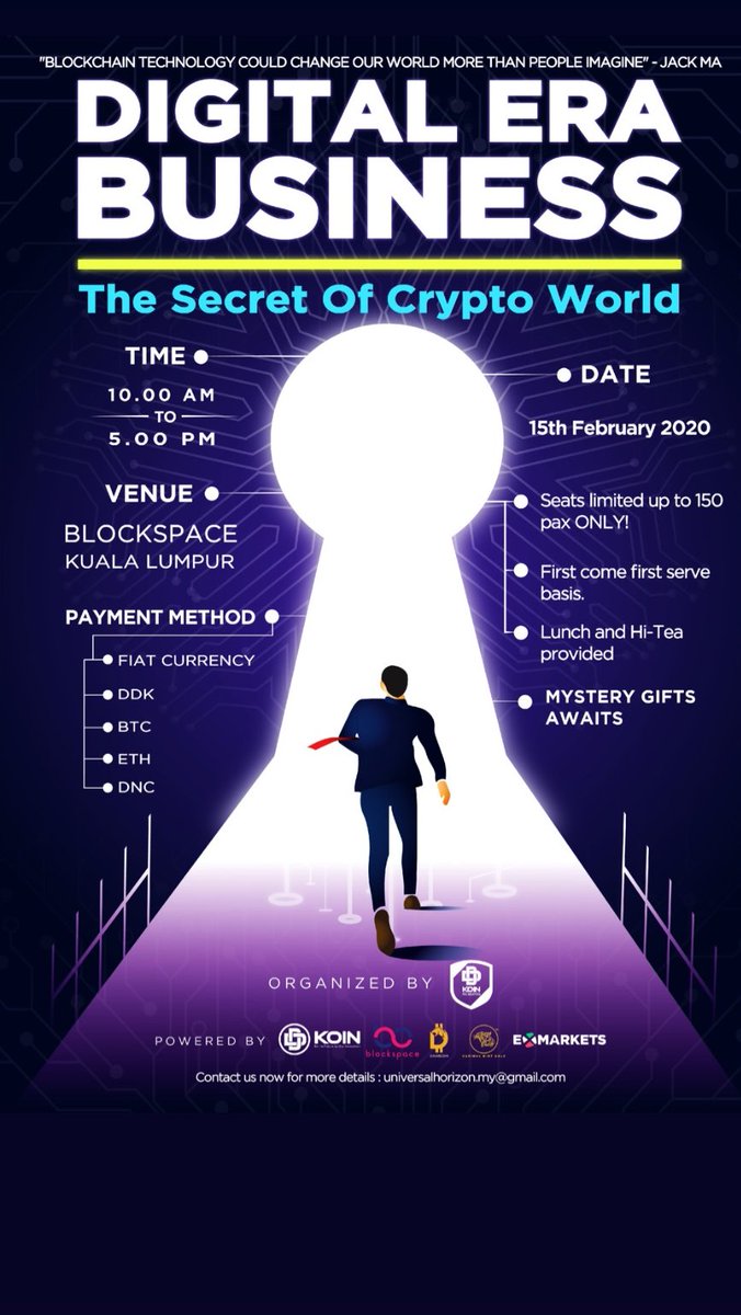 Ddkoin Dear Blockchain Crypto Enthusiasts You Are Invited To Join Our Upcoming Event Digital Era Business Seminar Trading Class Get Ready To Learn More About Blockchain For Ddkoin Dear Blockchain Crypto Enthusiasts You Are Invited To Join Our Upcoming Event Digital Era Business Seminar Trading Class Get Ready To Learn More About Blockchain For