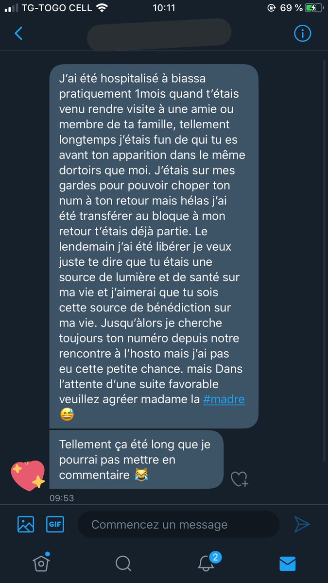 228togoviwo's tweet photo. Awnn 😍😍😍😍😍😍! J’ai juste pas voulu vous montrez son nom ! Mais là je suis émue . Que Dieu veille 🙏🏾
#FlashMarley https://t.co/3vg1iqAD8O