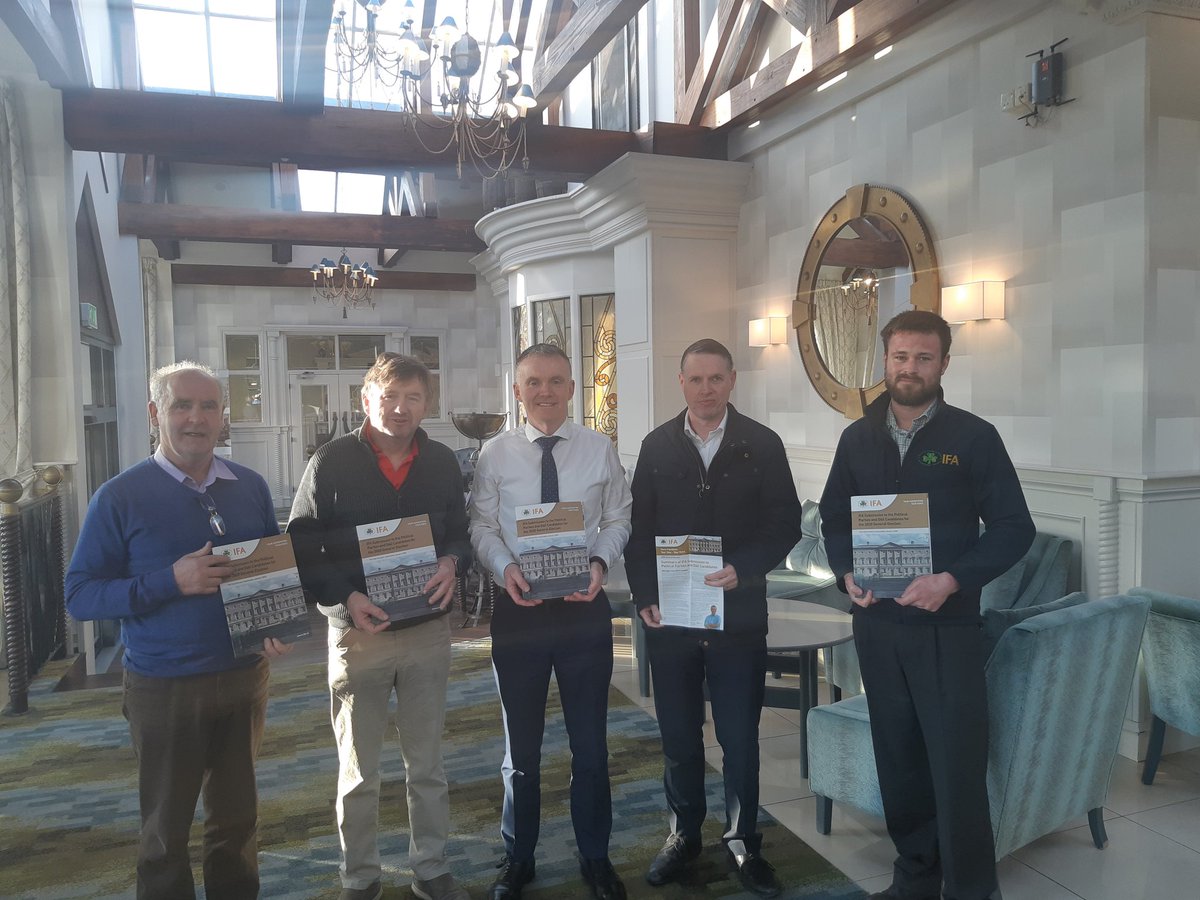 SlaneyTurlough's tweet photo. #IFAMonaghan members meeting @SenRobGallagher this morning ahead of #GE2020 making sure the points in the @IFAmedia Manifesto are clearly outlined. https://t.co/597mbwOamh
