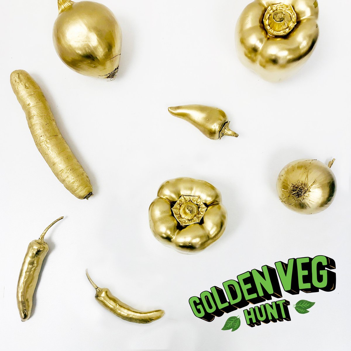 Join the Golden Veg Hunt this Friday for the chance to #win 1 of 360 FREE BURRITOS! We’ve hidden 132 pieces of golden veg around the local areas of our 12 restaurants. Each is worth 2 #free burritos (or more 👀), so get ready to hit the streets &amp; keep your eyes peeled for gold 🏆