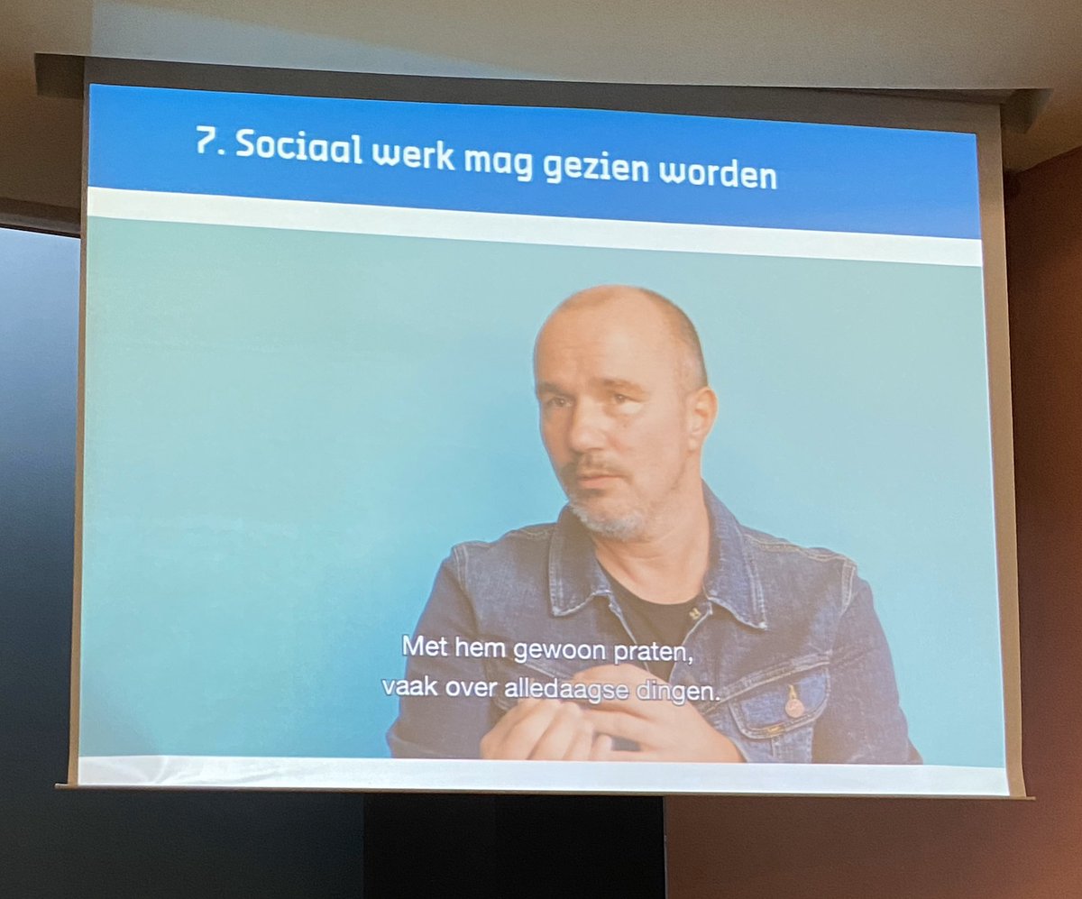AntwerpsM's tweet photo. Uitdaging 7. Sociaal werk mag gezien worden. #APSMO #statengeneraal #sterksociaalwerk #lokaalsociaalbeleid Creër een win-win tussen beleid en sociaal werk. #vertrouwen #dialoog #solidariteit https://t.co/jDb0AoiJcZ