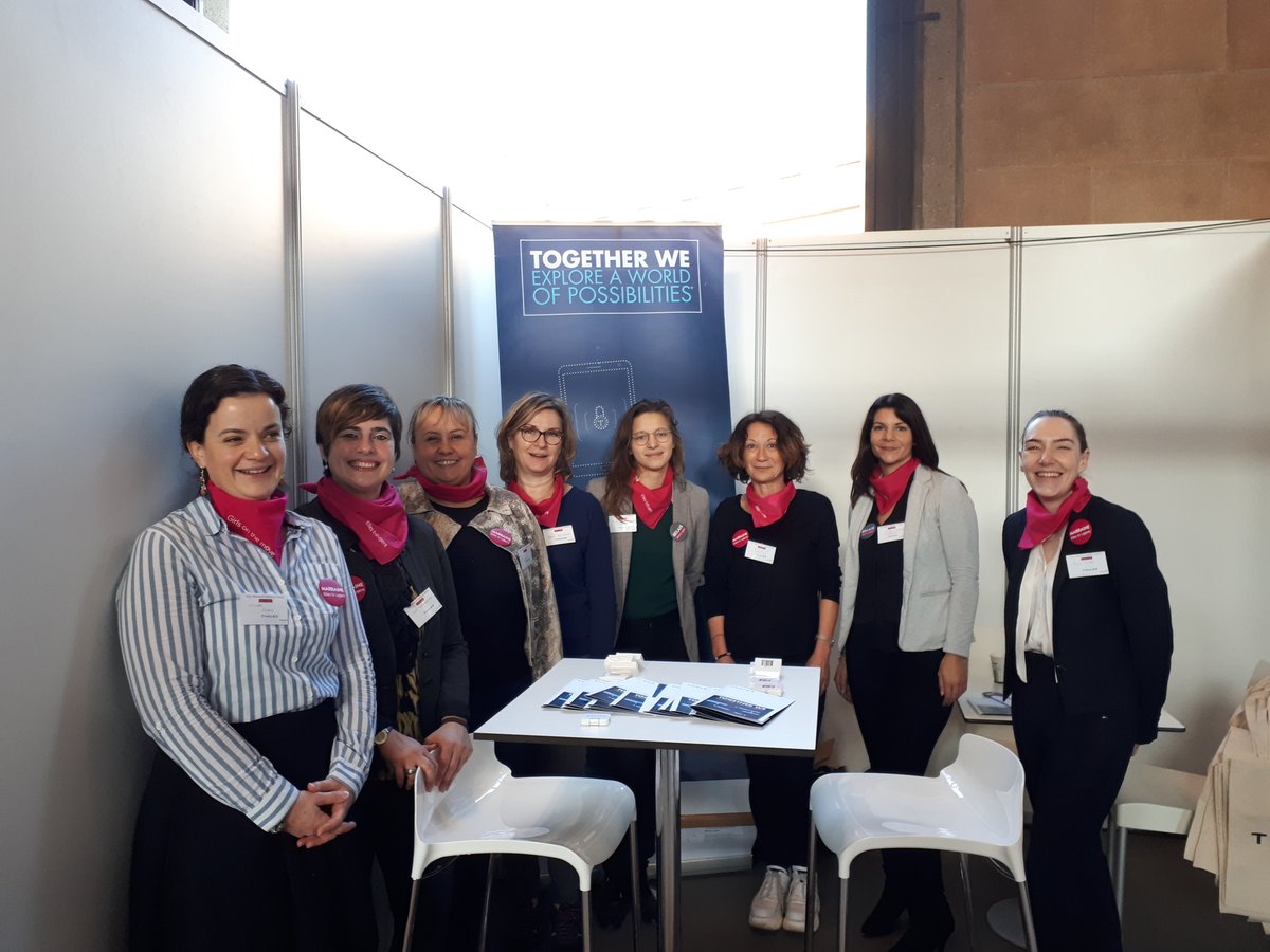 [#ForumEB] Retrouvez nos marraines sur le Forum Réseaux et Carrières au Féminin organisé par @ellesbougent 💼👧 Découvrez nos métiers et échangez avec nos équipes sur nos opportunités de carrières !
Retrouvez toutes nos offres ici ➡️ rs-thales.com/r/offres_060220
#RH #Recrutement #Job