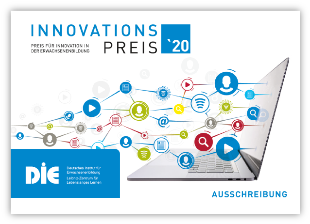 Preis für Innovation in der #Erwachsenenbildung: Das DIE prämiert 2020 Lern- und #Bildungsangebote, die Lehrende in der Erwachsenen- und #Weiterbildung digital fit machen. Bewerben Sie sich jetzt: die-bonn.de/innovationspre…