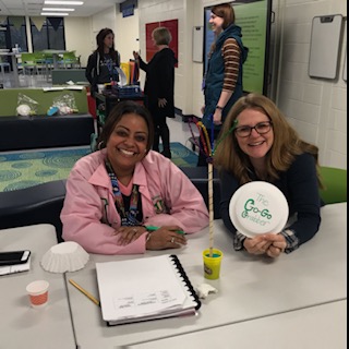 AprilDeGennaro's tweet photo. @PeeplesFCBOE Professional learning yesterday focused on #creativity and the @Crayola IDEA philosophy! Build a toy and write a shared story workshops shared by and for teachers! @fayettecreates @fcboe #PESCfC https://t.co/7HeL0oKSyW https://t.co/nGwTWkCYiq