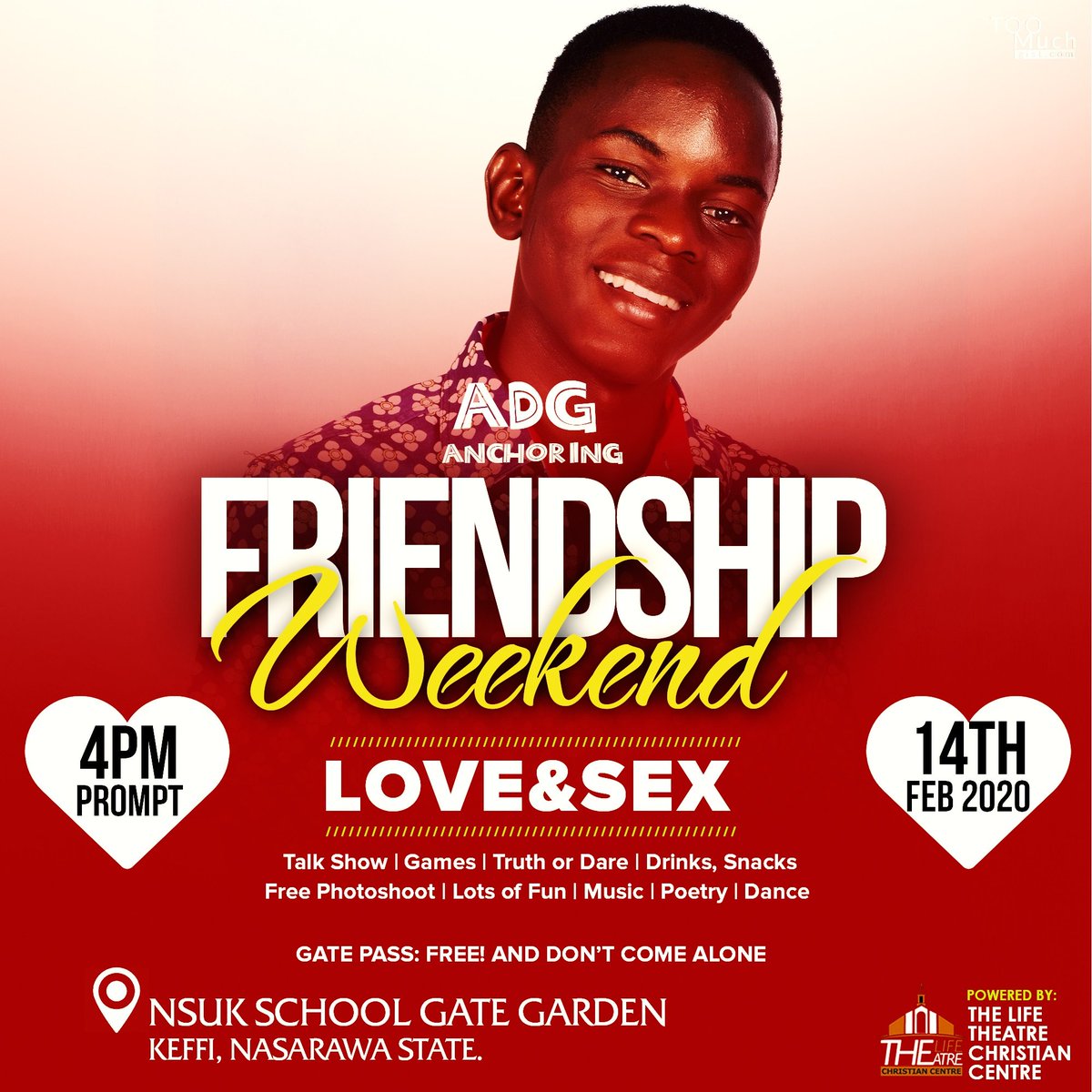 AlphaDeGreat's tweet photo. What keep a Relationship? Is Love and Sex Enough??
#FriendshipWeekend https://t.co/gLSsfBNzzd