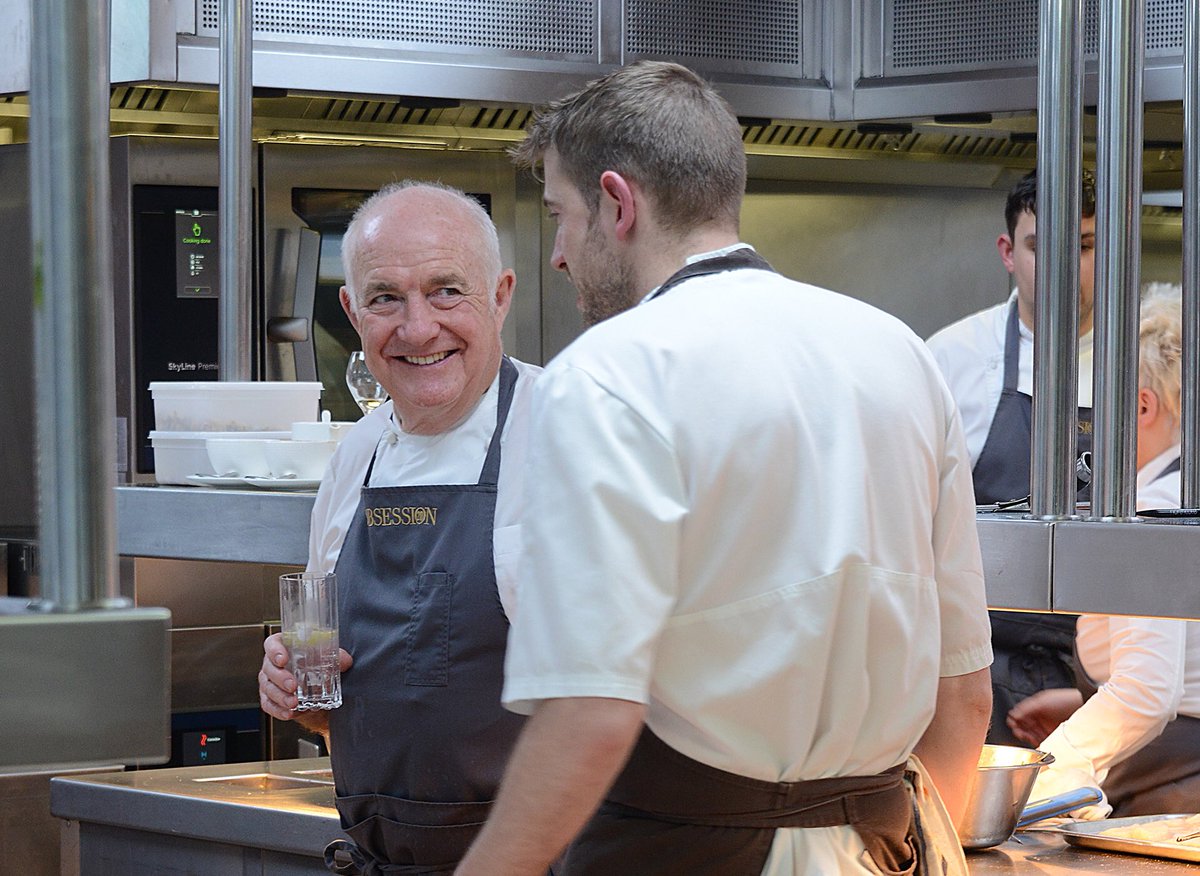 Our Sous Chef Paul spent last night cooking with <a href="/Rick_Stein/">Rick Stein</a> at Obsession 20. At <a href="/NorthcoteUK/">Northcote</a>, it’s an event over 17 nights featuring some of the biggest names in the industry. Paul also shared the kitchen with <a href="/BrianTurnerChef/">Brian Turner</a>, <a href="/NigelHaworth/">Nigel Haworth</a> and <a href="/_LisaAllen/">Lisa Goodwin-Allen</a> - what an experience.