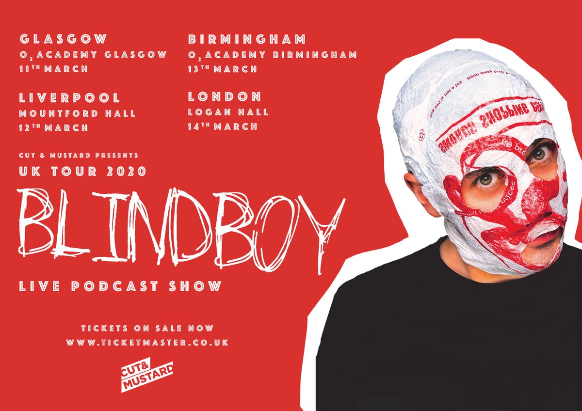 O2AcademyBham's tweet photo. The Blindboy Podcast Live show will be here on 13 March! 🎧 Grab tickets now: https://t.co/yM0XUMfe6v https://t.co/2FaoKRNZlI