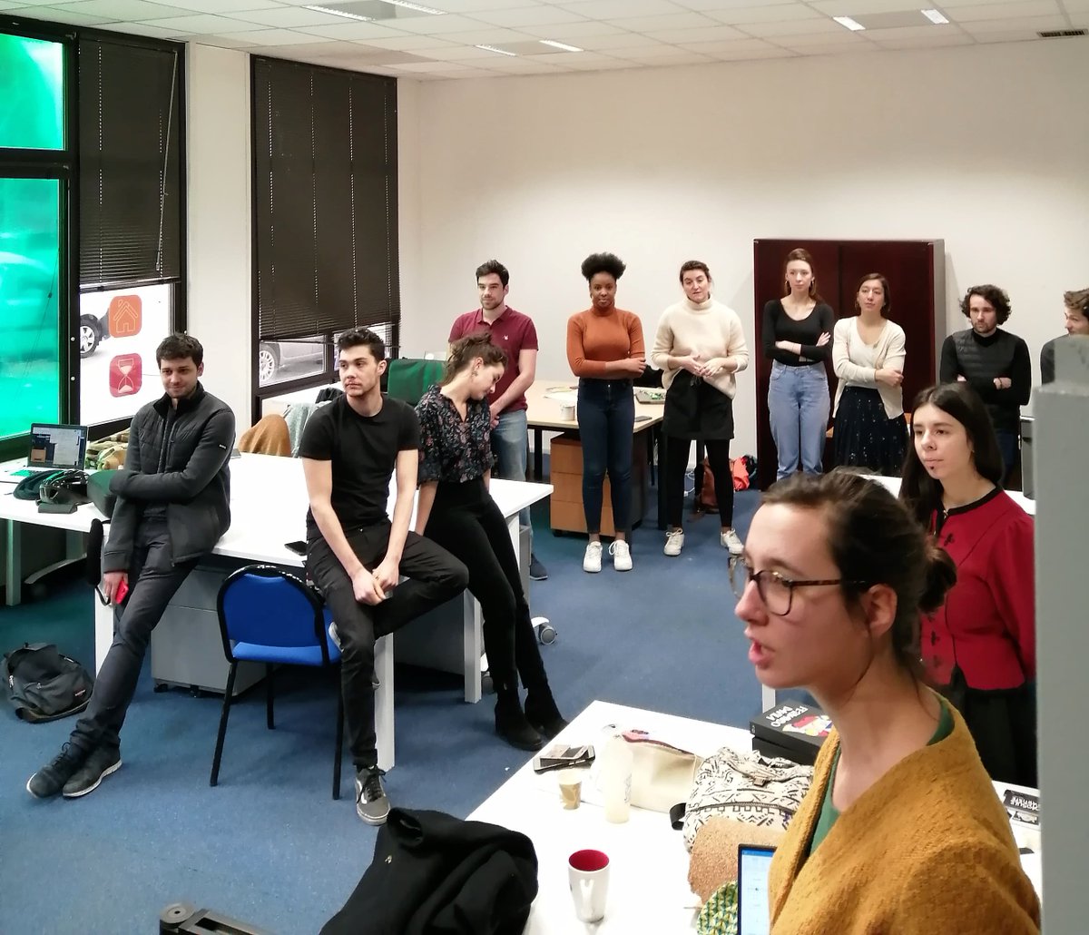 Manu_Incub's tweet photo. [CONFÉRENCE DE #PRESSE]
Nous accueillons ce matin @BrefEco @LyonEntreprises #LyonDécideurs #Santémagazine et @JazzRadio @generations @VirageRadio qui viennent découvrir les #entrepreneurs incubés pour cette année 2020 dans l'espace de co-working @alptis ! #MUP2020 #Startup #Lyon https://t.co/TAl5rOFFch