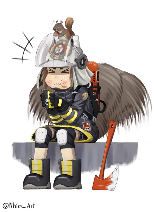 Shaw eating a Battle Record#明日方舟 #アークナイツ #Arknights 