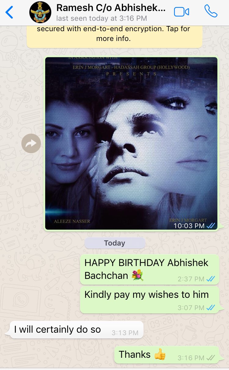 5, Feb HAPPY BIRTHDAY Abhishek Bachchan 