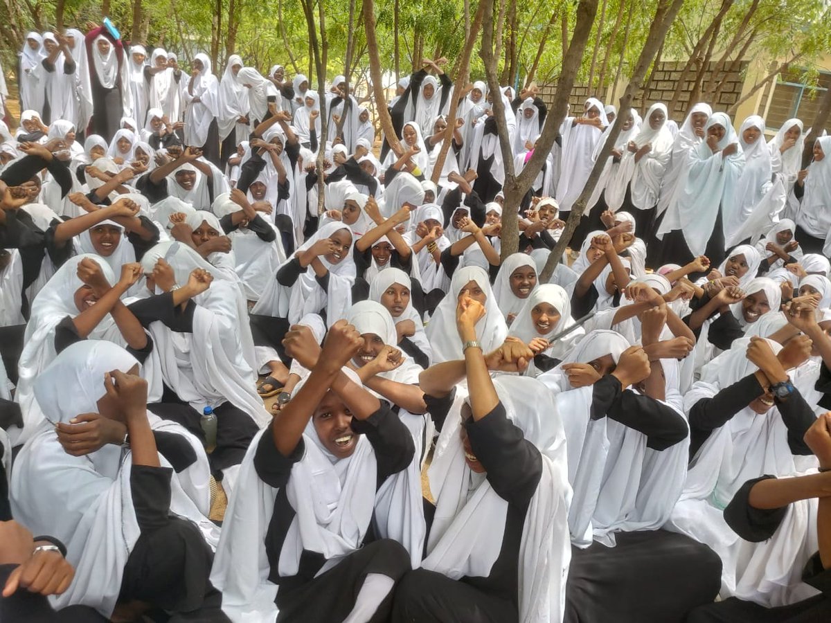 Zeinab Ahmed (@zeddie02) on Twitter photo Iftin Girls Secondary School, Garissa, Kenya,Say No to FGM during the Zero tolerance for FGM Day today.
<a href="/UNICEFKenya/">UNICEF Kenya</a>
<a href="/ActionAid/">ActionAid</a>
<a href="/GarissaGov/">Garissa County Gvt.</a>
<a href="/WomankindKenya/">Womankind Kenya(WOKIKE)</a>
<a href="/NGECKenya/">The National Gender and Equality Commission (NGEC)</a> Iftin Girls Secondary School, Garissa, Kenya,Say No to FGM during the Zero tolerance for FGM Day today.
<a href="/UNICEFKenya/">UNICEF Kenya</a>
<a href="/ActionAid/">ActionAid</a>
<a href="/GarissaGov/">Garissa County Gvt.</a>
<a href="/WomankindKenya/">Womankind Kenya(WOKIKE)</a>
<a href="/NGECKenya/">The National Gender and Equality Commission (NGEC)</a>