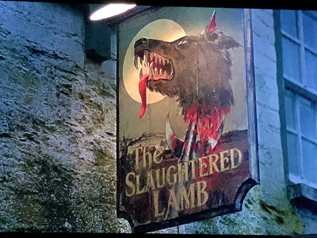 Why is there’s a wolf’s head on this jawn and it’s called the slaughtered lamb?