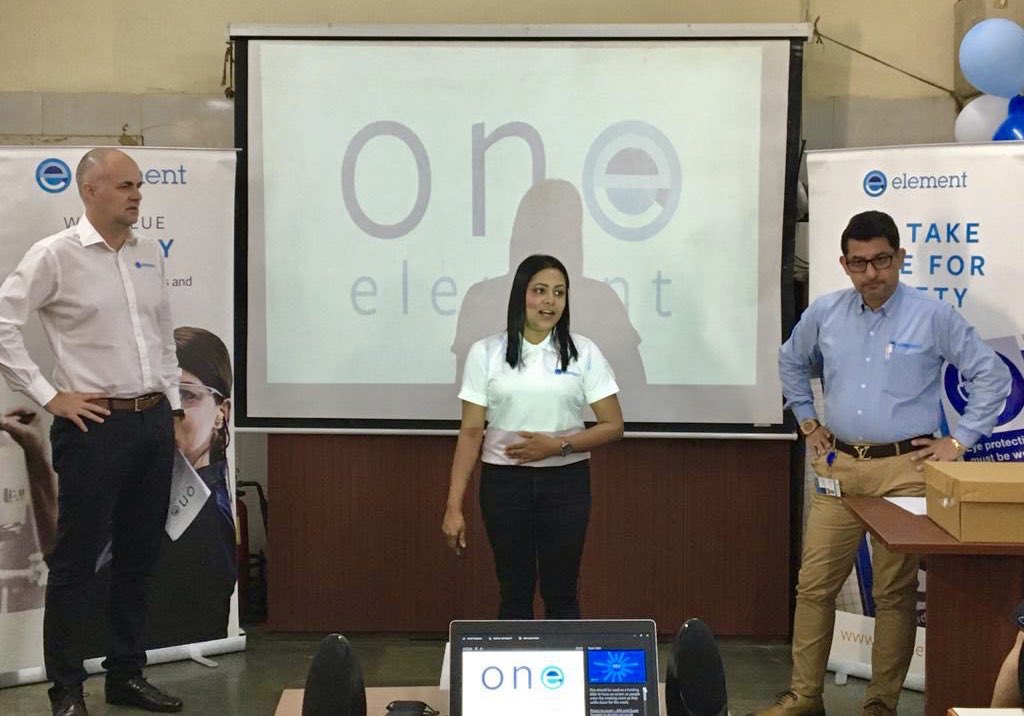 WeAreOneElement's tweet photo. Element Mumbai team celebrating One Element Week #weareoneelement #WeAreOneElement #OEW https://t.co/FE1B27VHgW