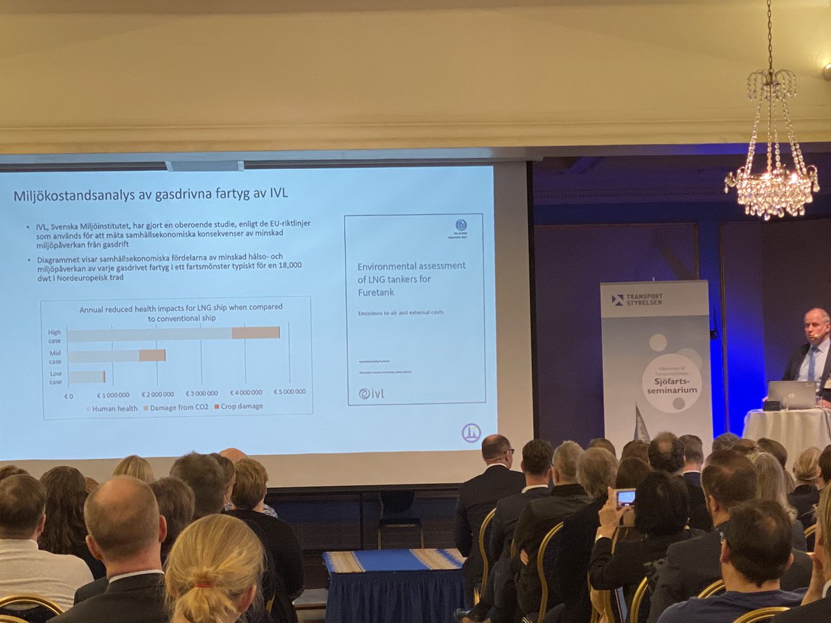 För att möjliggöra hållbar sjöfart krävs bla att sjöfartens avgiftssystem anpassas för rena bränslen, finansiering och infrastruktur, säger Lars Höglund <a href="/Furetank/">Furetank Rederi AB</a> #sjösem2020 #sjöfart #klimat #infrapol