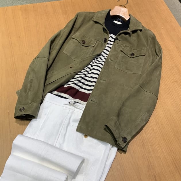 EMMETI Blouson スエードシャツブルゾン beams F - iepfsas.com