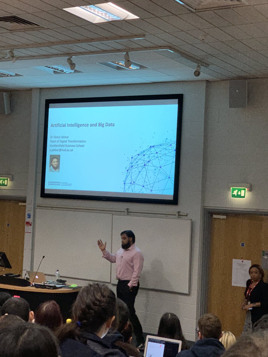 Fascinating insights on #AI & #BigData by Dr.Abdul Jabbar @BusinessStaffs Global Business Directions Conference @StaffsUni @ProfVish_M @PaulDobsonuk @kattayloruk @MarzenaReszka @HazelSquire @kij4joy #BusinessChallenge