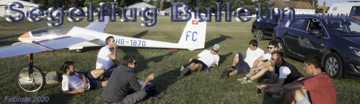 Die Februarausgabe ist online:
In dieser Nummer steht das Swiss Gliding Team im Mittelpunkt und ein Urner erzählt von seiner Sehnsucht nach Thermik in ganz unterschiedlichen Fluggeräten.
segelflug.ch/wp-content/upl…