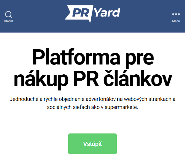 pr_yard's tweet photo. Nový web a služba asistence

https://t.co/0PhZ1zuQqc

#pryard #advertorial #payperpost #linkbuilding https://t.co/z7h0DpPgSy