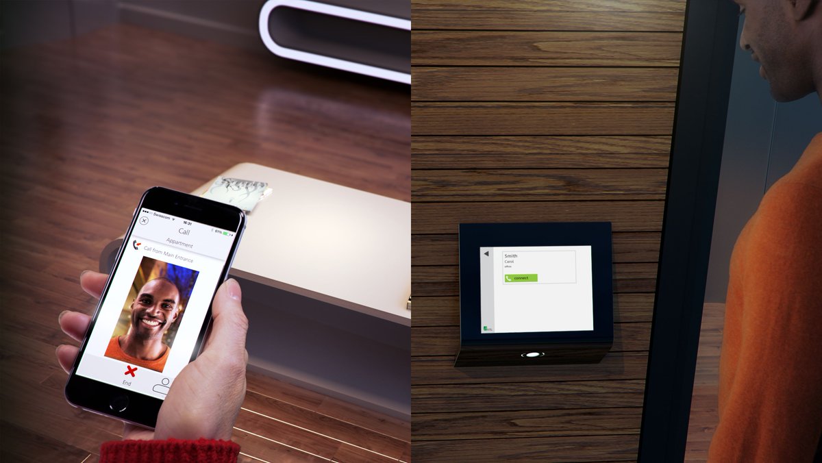 schindlergroup's tweet image. Want to use your mobile phone to give visitors access to your building? How about unlock doors, call an elevator and guide them efficiently and conveniently through your building? It&apos;s as easy as that, and it&apos;s called myPORT #PortTechnology schdlr.link/36Wm0Cl