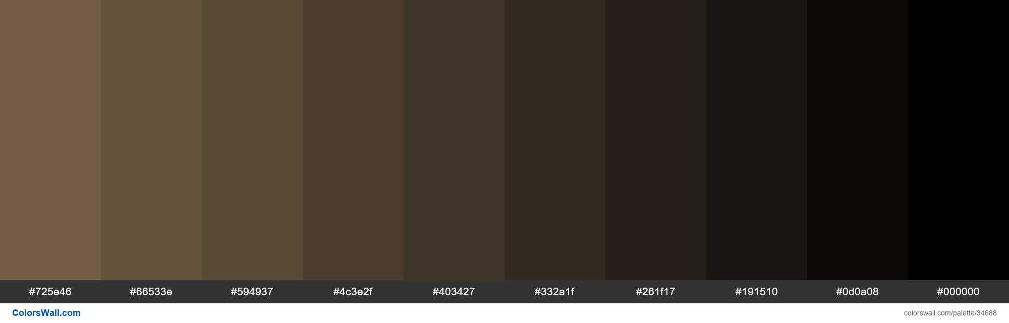 Deep Taupe Color Scheme » Brown »