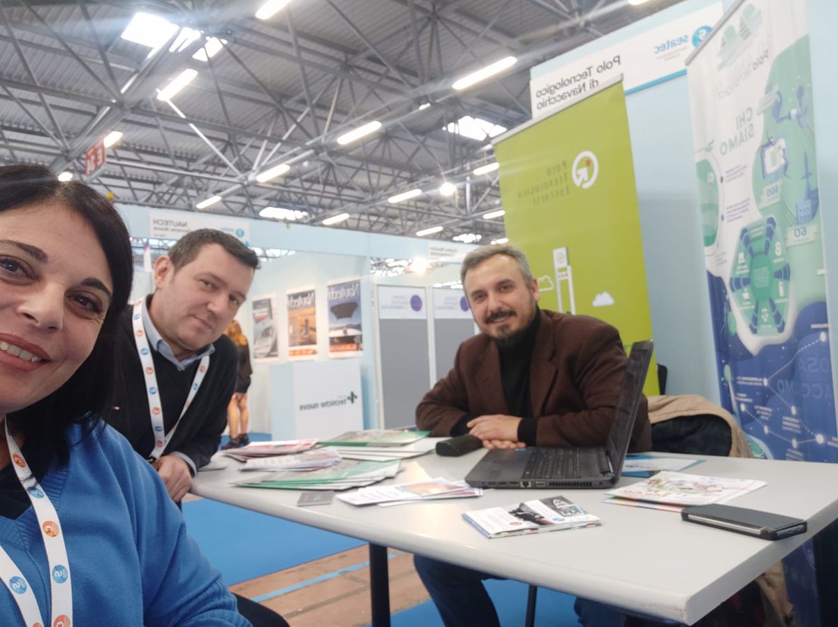 Oggi a @Seatec con gli amici del <a href="/PoloLucca/">PoloTecnologicoLucca</a> e <a href="/pont_tech/">Pont-Tech</a> 
#innovazione #startup #startuparena #seatec