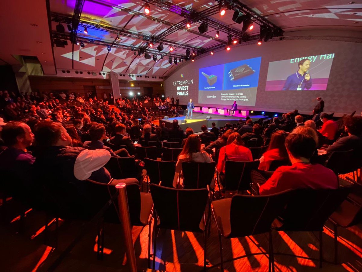 Le #Tremplin_Invest finals at #GSWParis with a record number of 150 investors that will bring networking and funding opportunities to startups in order to help them develop innovative and sustainable solutions in the sports industry
