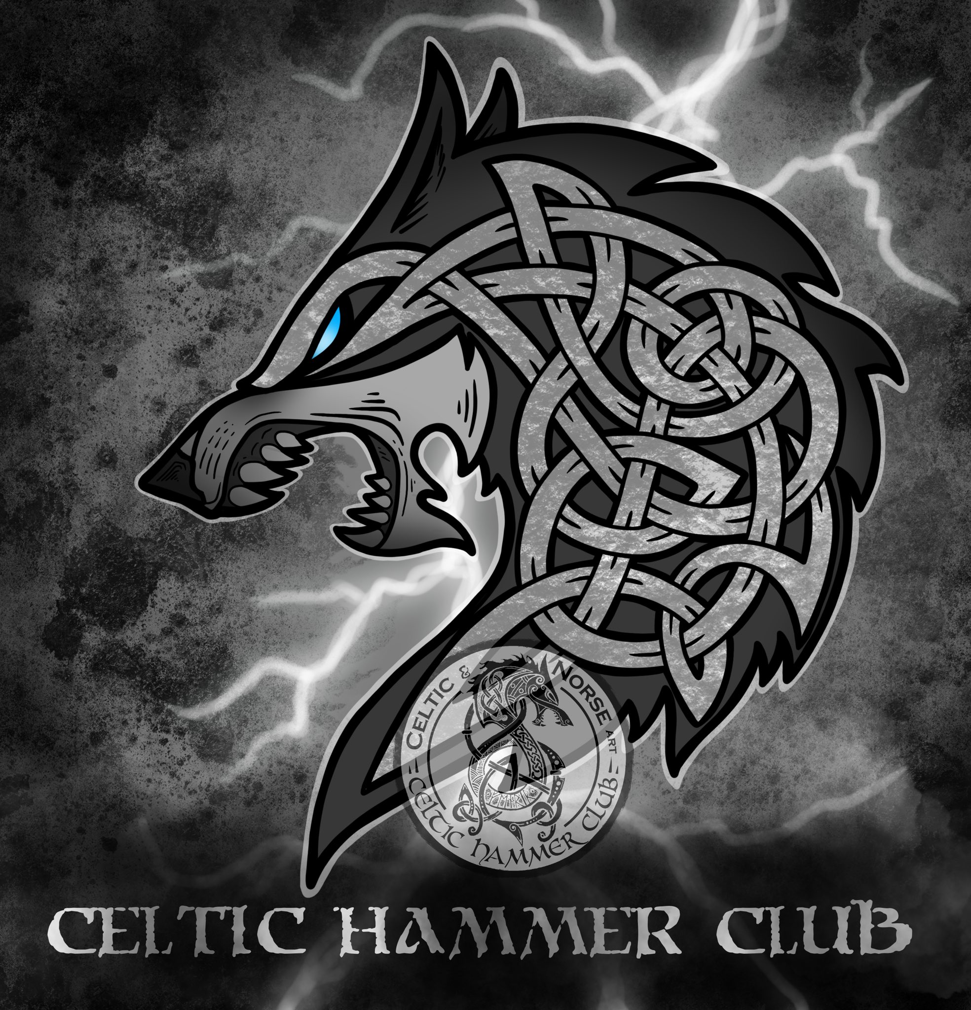 Celtic Hammer Club Celtic And Norse Style Artwork By Doug Cavanaugh T Co Kavhls4nzn Celtichammerclub Fenrir Fenris Wolf Wolves Viking Vikings Norse Nordic Scandinavian Ulfhednar Mythology Celt Celtic Ragnar