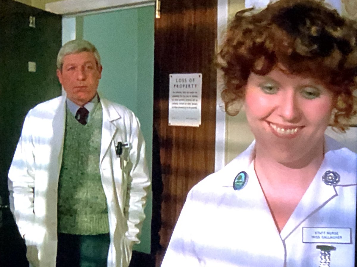 This nurse will look at your junk when you are recovering. British health plans were crazy in ‘81.